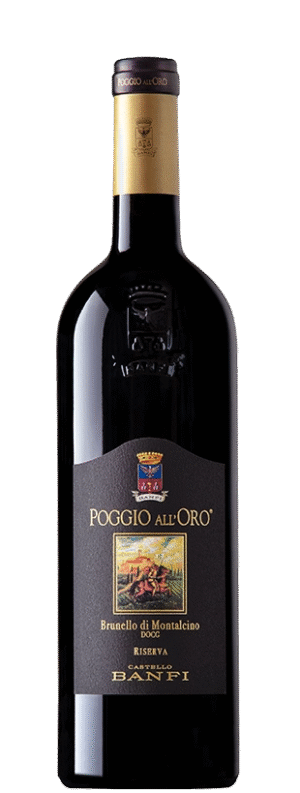 BRUNELLO DI MONTALCINO POGGIO ALL'ORO - CASTELLO BANFI